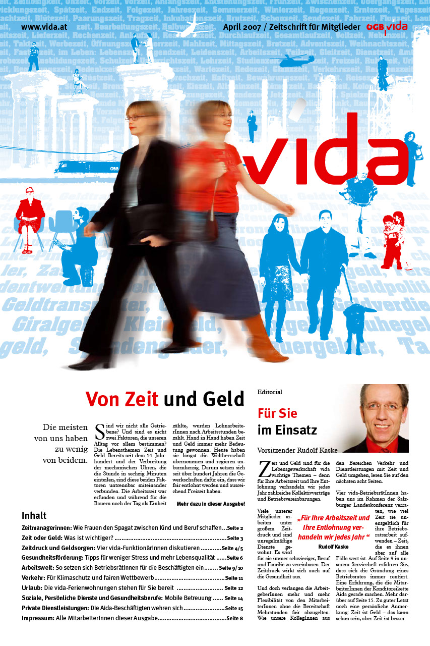 vida Magazin 2/2007 - Von Zeit und Geld.