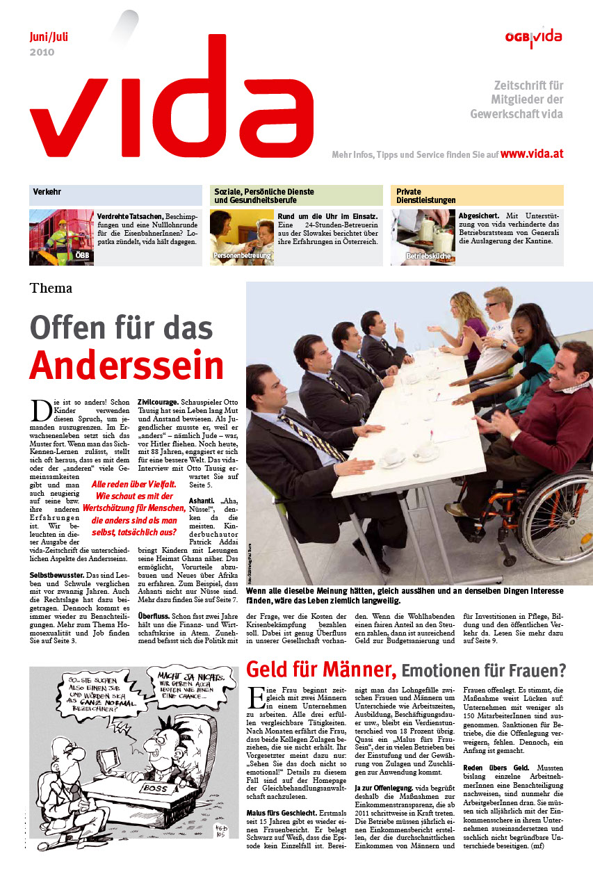 vida Magazin 4/2010 - Offen für das Anderssein