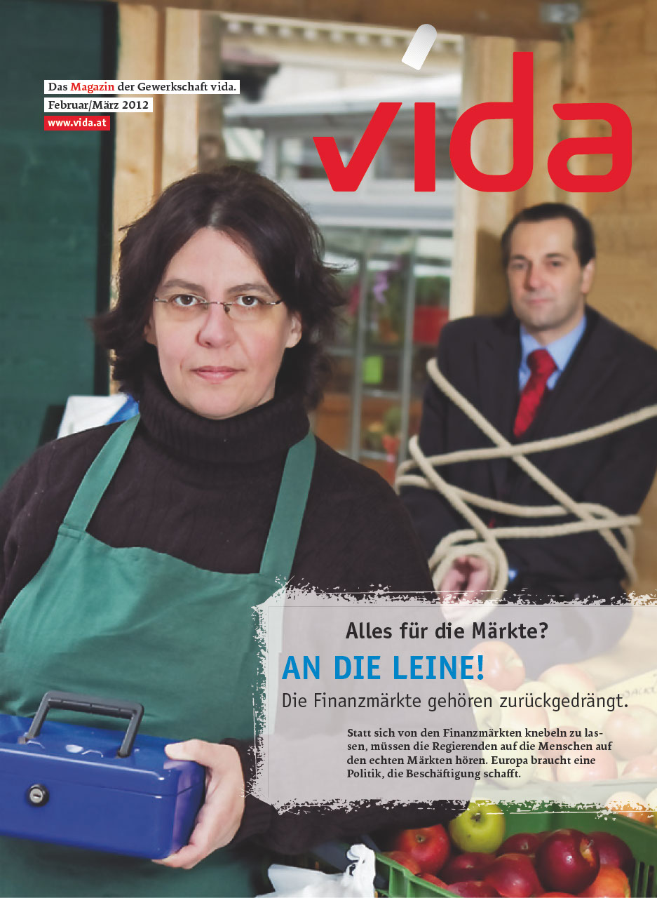 vida Magazin 1/2012 - Mit dem Schwerpunktthema Europa in der Schuldenkrise