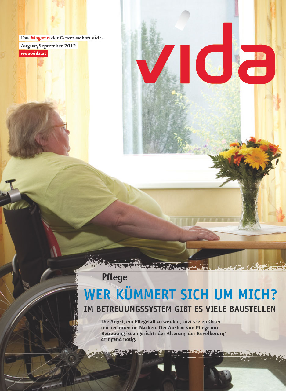 vida Magazin 4/2012 - Mit dem Schwerpunktthema Pflege