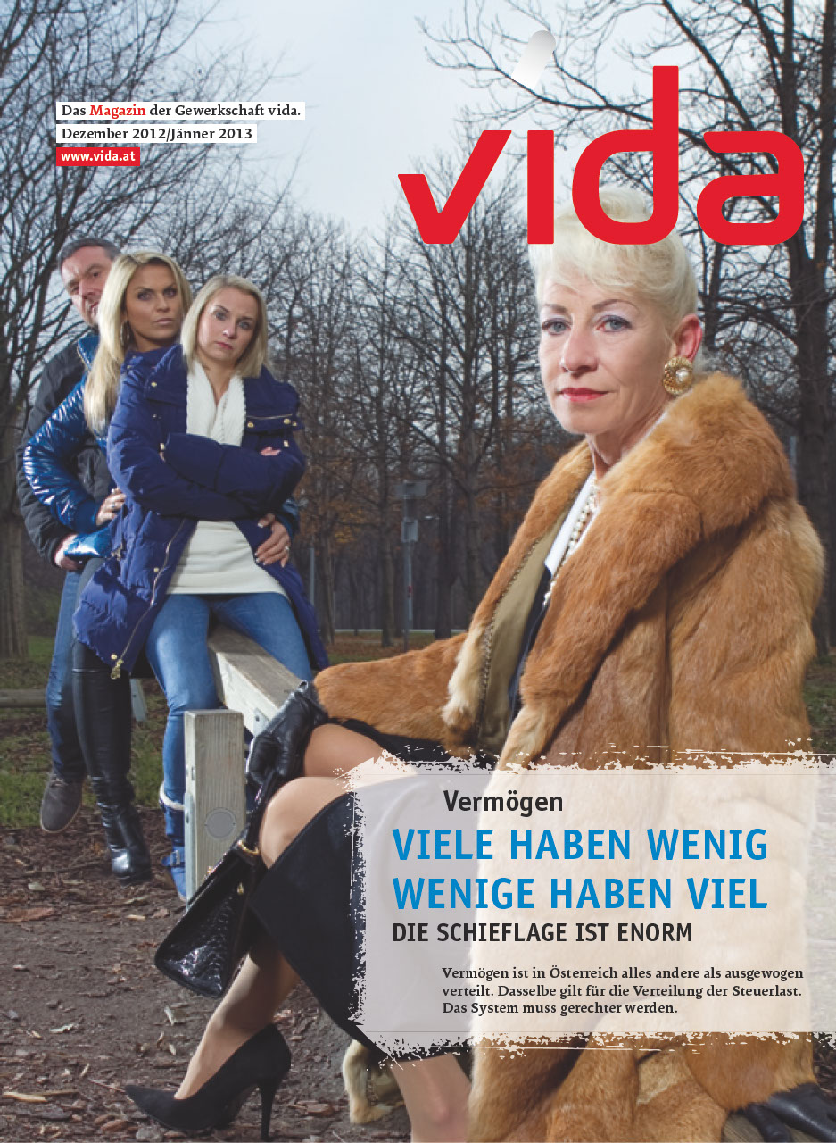 vida Magazin 6/2012 - Vermögen ungleich verteilt