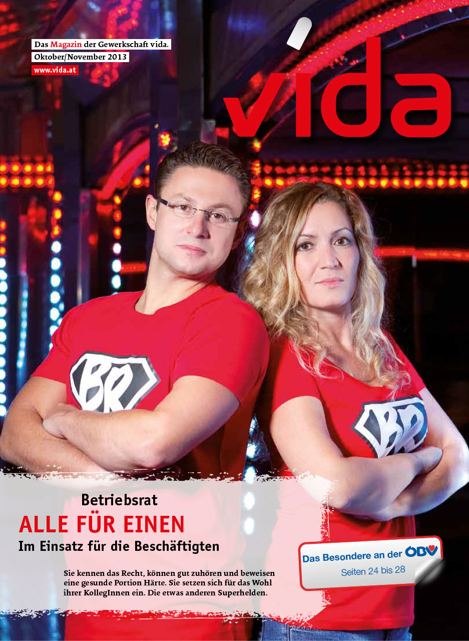 vida Magazin 5/2013 - Einer für alle - alle für einen.