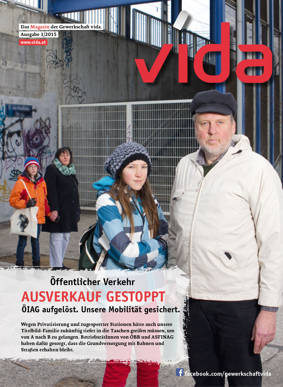 vida Magazin 1/2015 - Ausverkauf im Verkehr ist der falsche Weg.