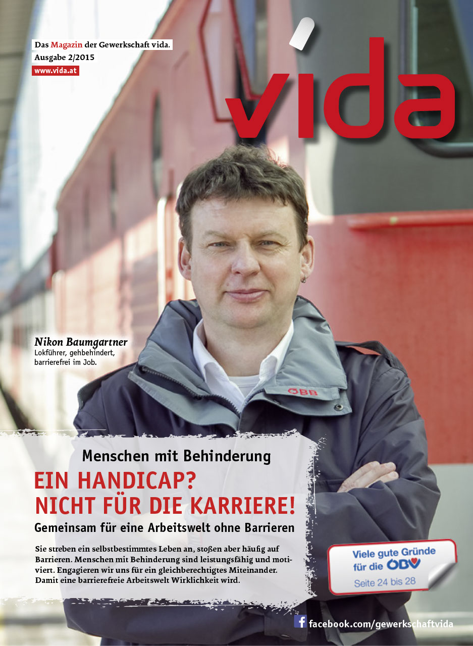 vida Magazin 2/2015 - Ein Handicap? Nicht für die Karriere!