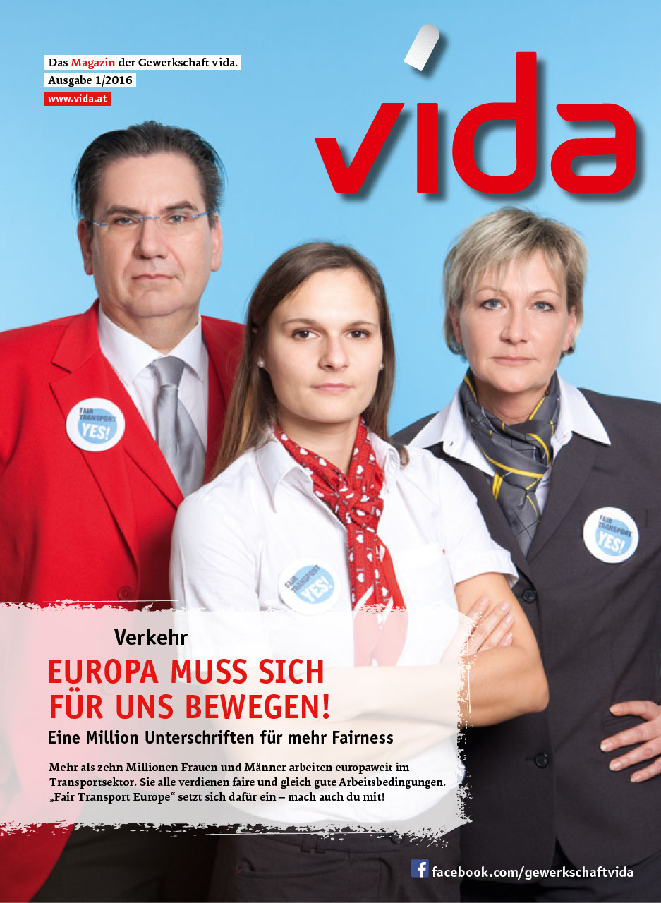 vida Magazin 1/2016 -Europa muss sich für uns bewegen!