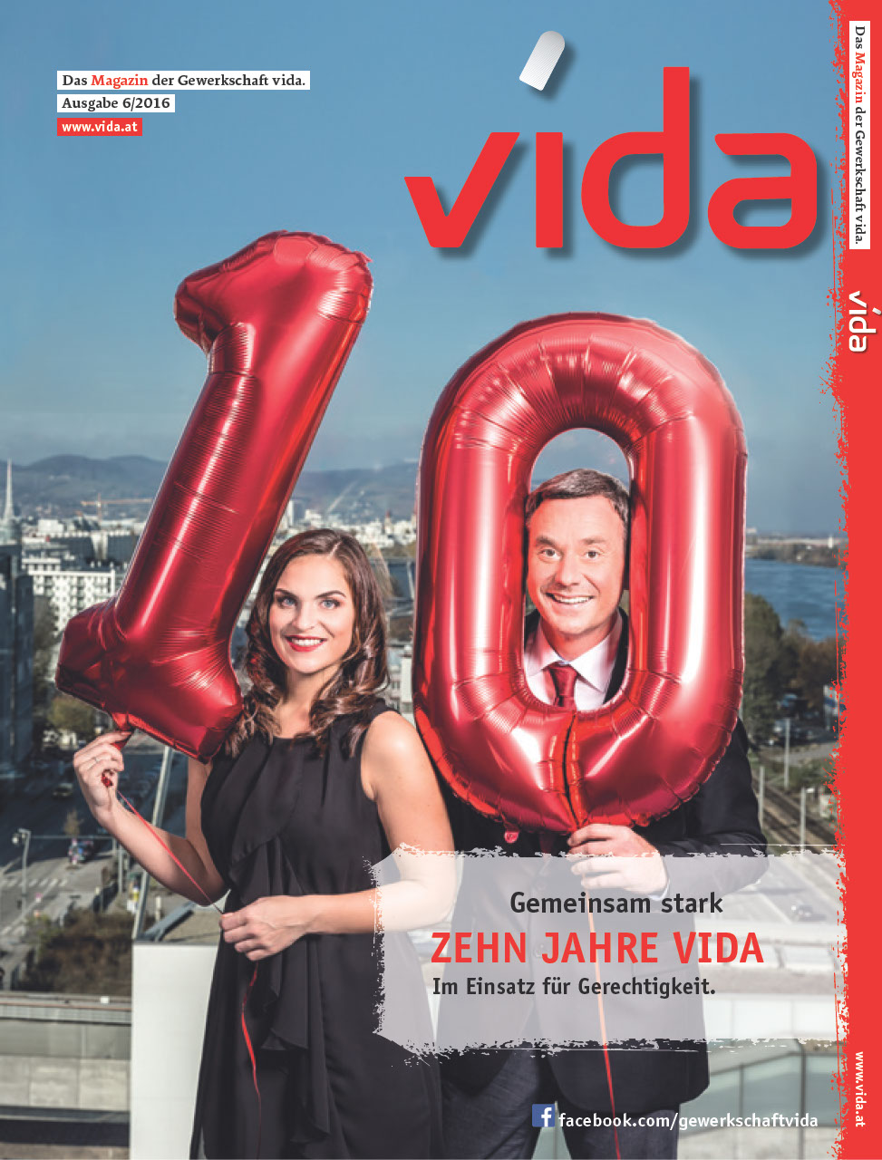 vida Magazin 6/2016 - 10 Jahre vida