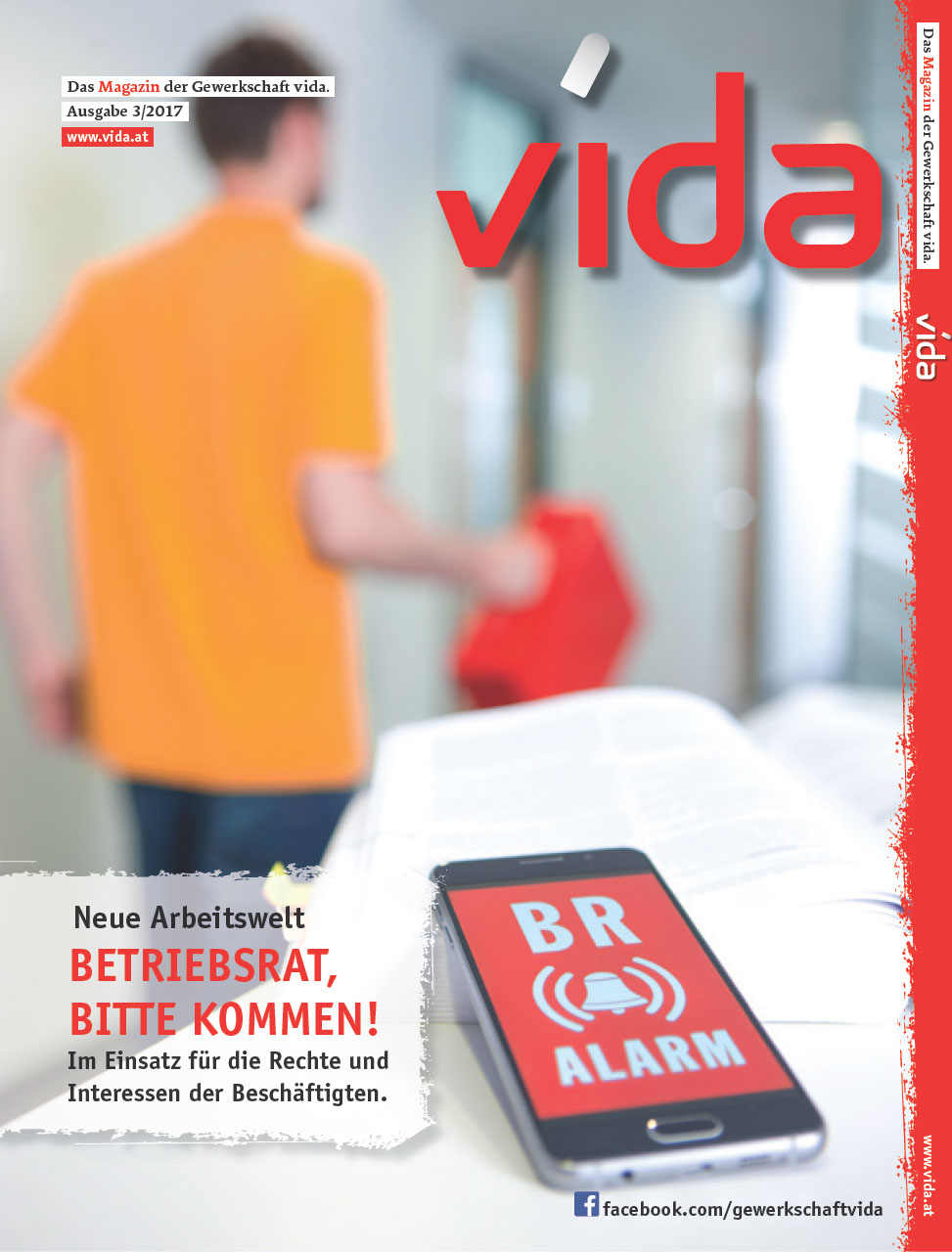 vida Magazin 3/2017  Betriebsrat, bitte kommen!