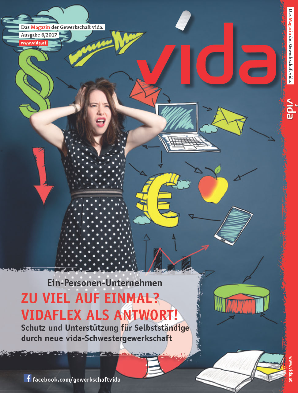 vida Magazin 6/2017 - Zu viel auf einmal?