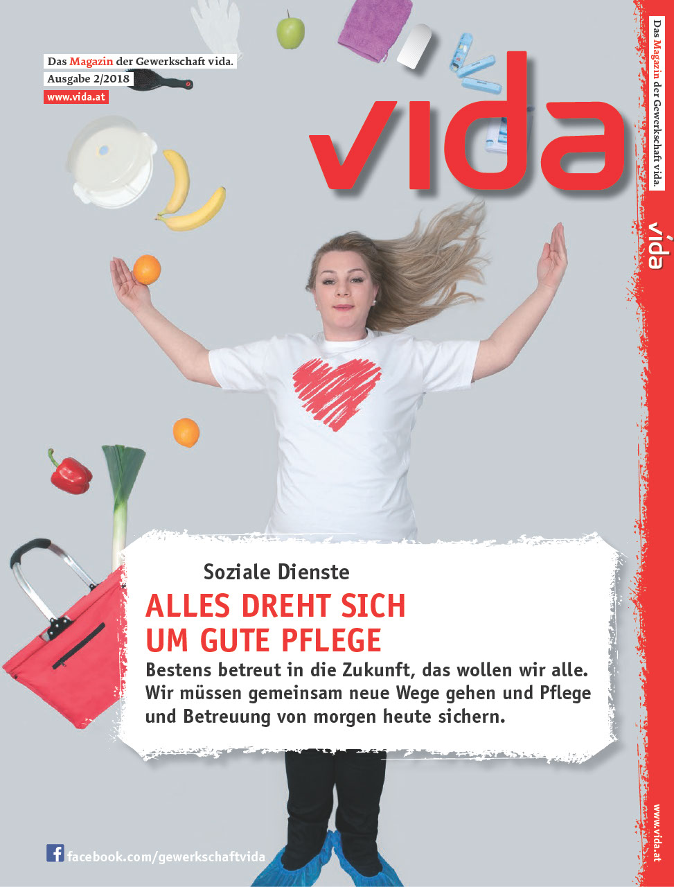 vida Magazin 2/2018 - Alles dreht sich um gute Pflege