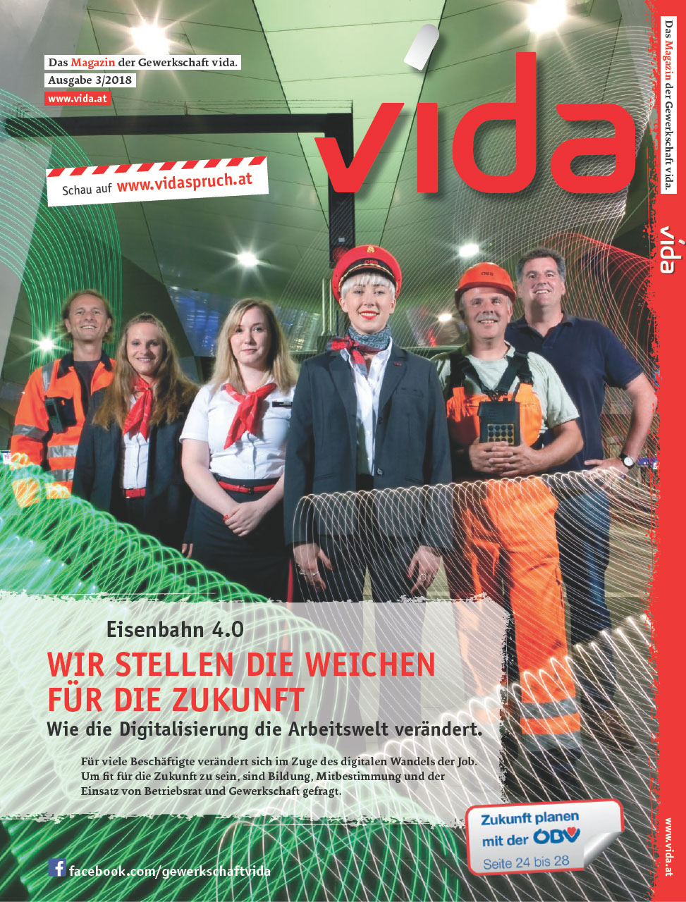 vida Magazin 3/2018 - Wir stellen die Weichen für die Zukunft