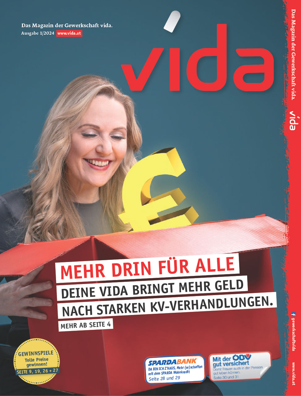 vida Magazin 1/2024 - Mehr drin für alle