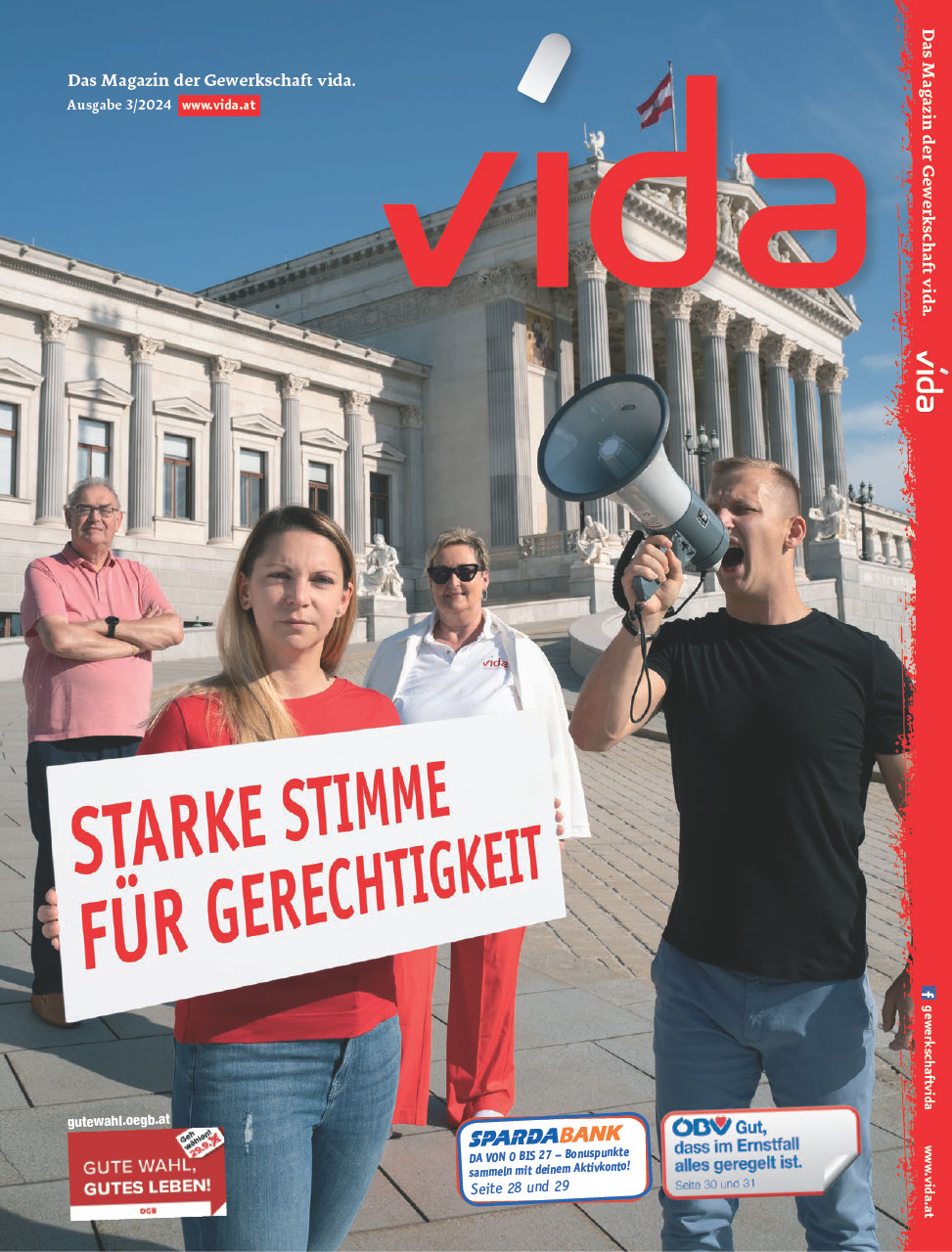 vida Magazin 3/2024 - Stimme für Gerechtigkeit